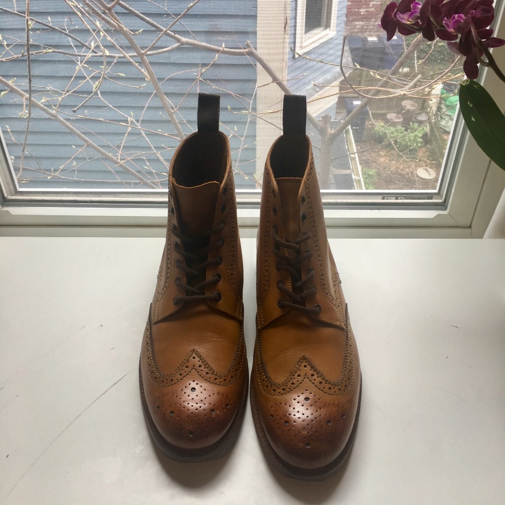 Grenson Sharp Hi Brogue Boot